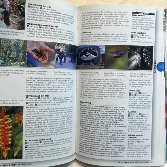 👁️4/$10👁️ Costa Rica travel book - Picture 7 of 10